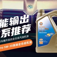 海湾（Gulf）虹润F Pro 全合成机油 汽机油 5W-30 A3/B4 SP级 4L 汽车保养