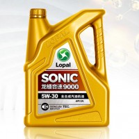 龙蟠SONIC9000 SN 全合成机油 5W-30 4L 汽车发动机润滑油 汽机油